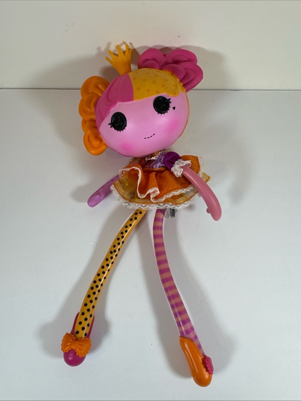 Lala Loopsy Doll with Pink & Orange Design - Kids Toy